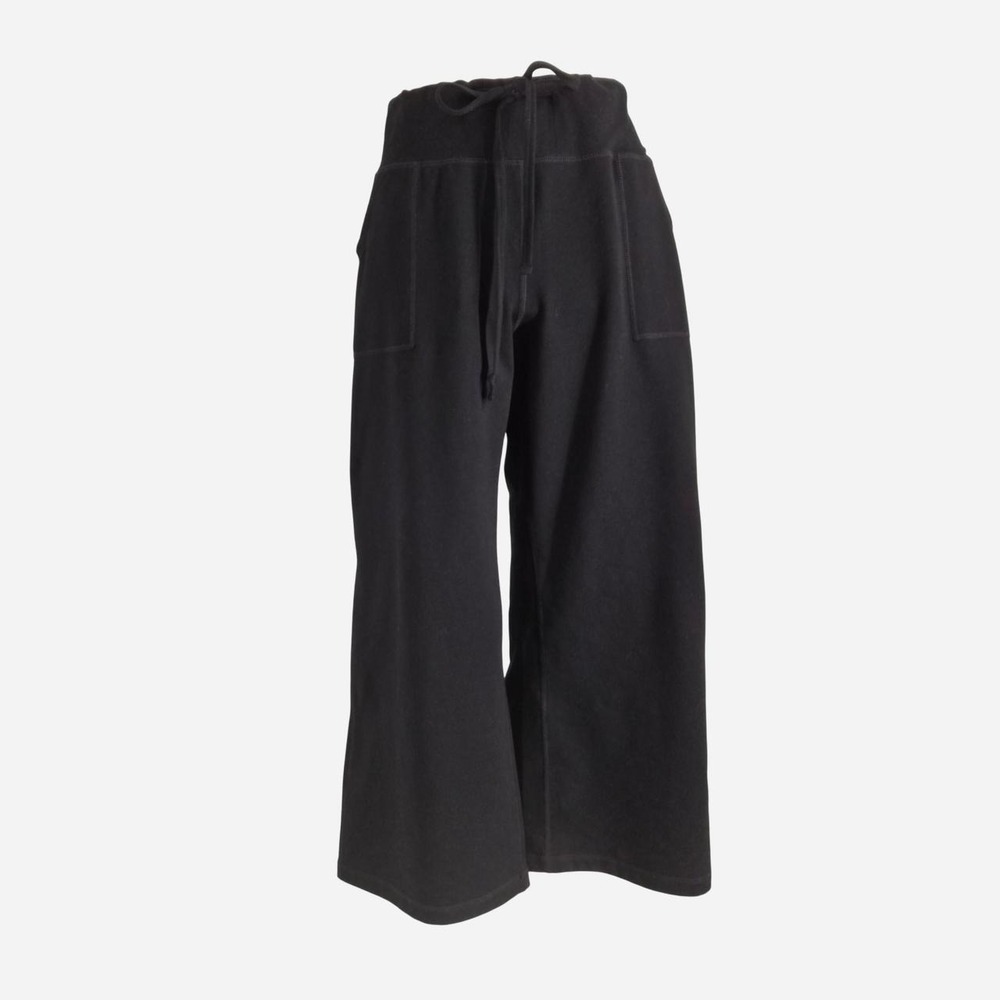 ZELLA black wide leg capri leggings with pockets, size 10